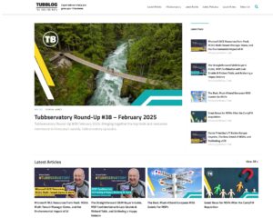 Screenshot of Tubblog - The Hub for MSPs