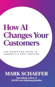 Book Cover - How AI Changes Your Customers by Mark Schaefer